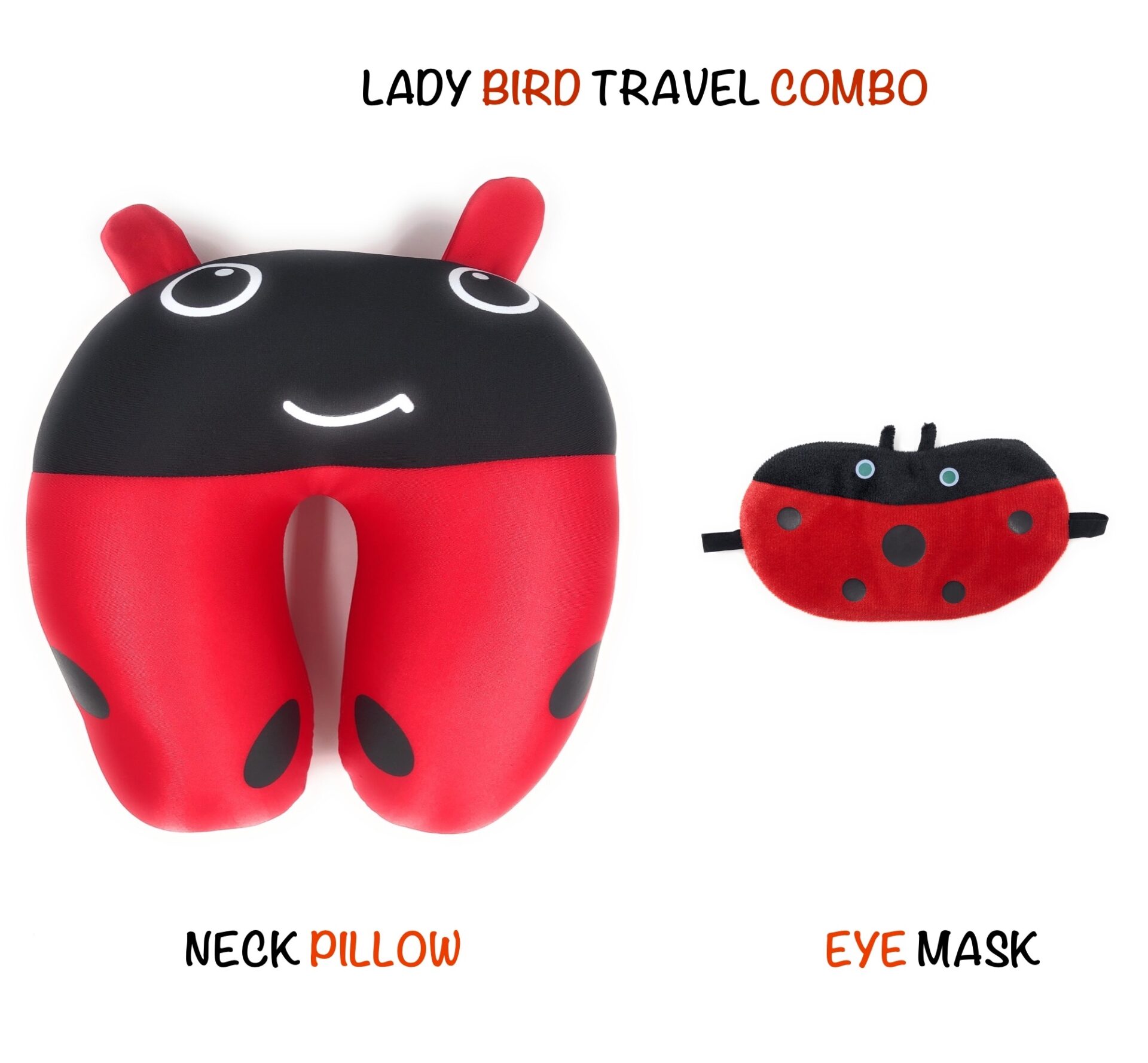Soft Chin Neck Support Comfortable Adjustible Memory Foam Best for Sleeping Bus Airplane Car TV Reading Computer Kids Adults Carry-On Luggage Travel Pillow 