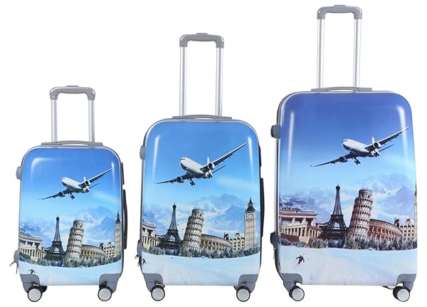 24x7-eMall-ABS-3-Piece-Suitcase-Set-28in24in20in-Tough-Shell-Number-Lock-Light-Weight-360-Wheel-Spin-Scrat-B07RXS5XTJ