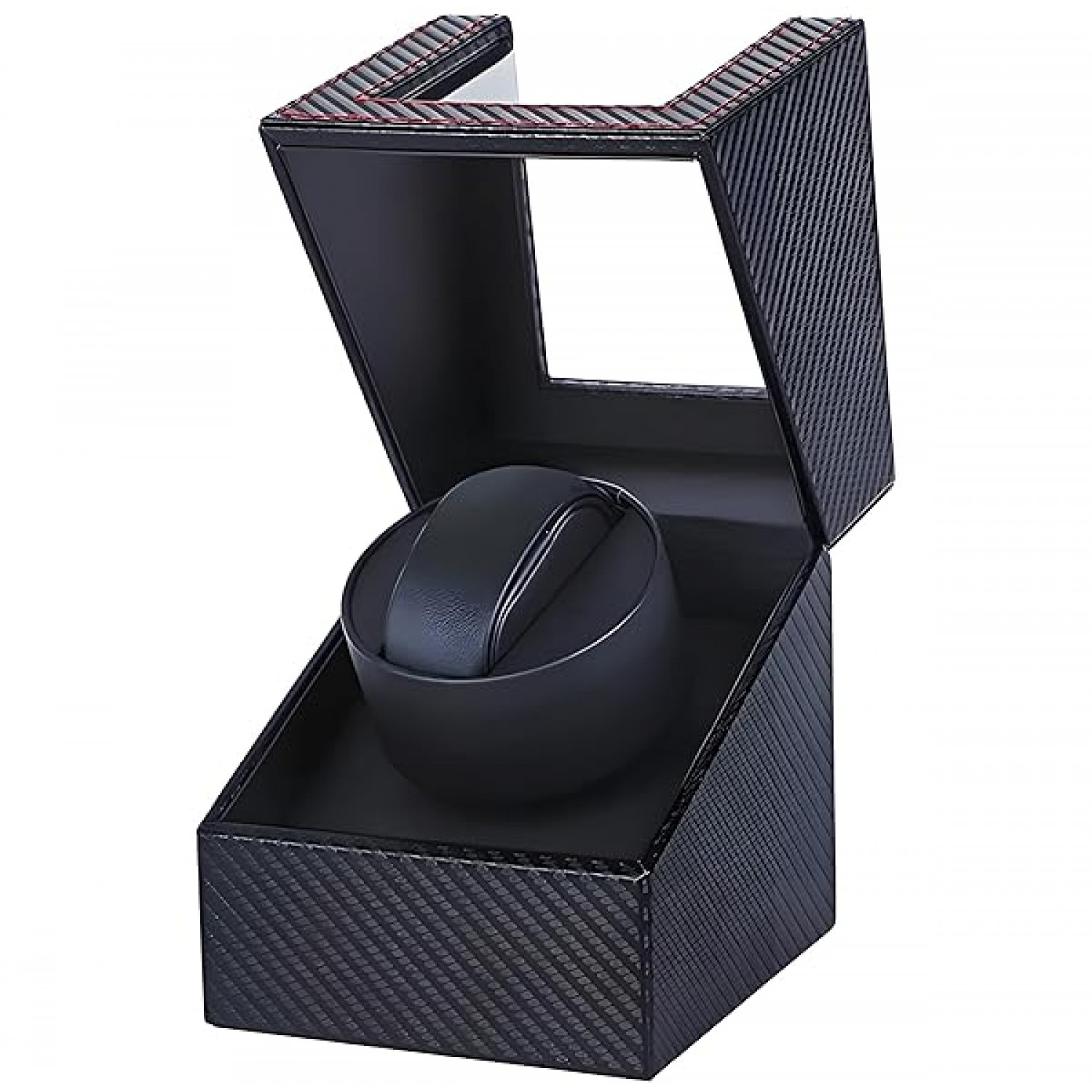 24x7-eMall-Black-Luxury-Automatic-Single-Watch-Winder-with-Quiet-Motor-AC-Adapter-or-Battery-Powered-Watch-Box-Case-Car-B0CTQGVXZ3