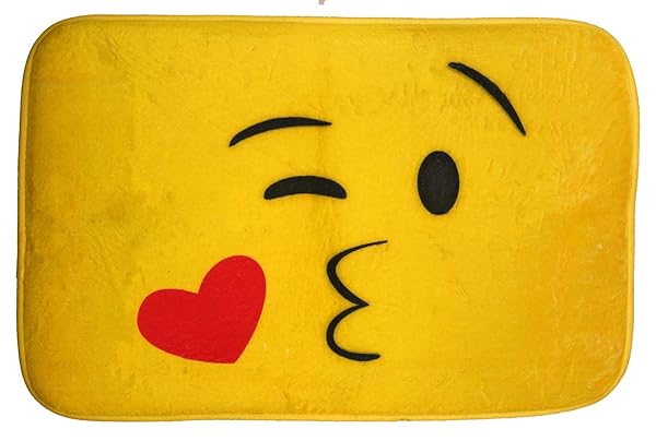 24x7-eMall-Emoji-Bathroom-Rug-Mat-22X16-InchExtra-Soft-and-Absorbent-Rugs-Machine-WashDry-Floor-Mats-for-Tub-Show-B07QCYFSV3