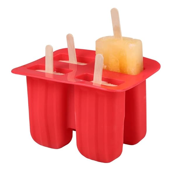 24x7-eMall-Ice-Pop-Moulds-4-Cavity-Food-Grade-Silicone-Frozen-Ice-Popsicle-Kulfi-Maker-with-Sticks-BPA-Free-Kitchen-T-B0B1V2TNLB