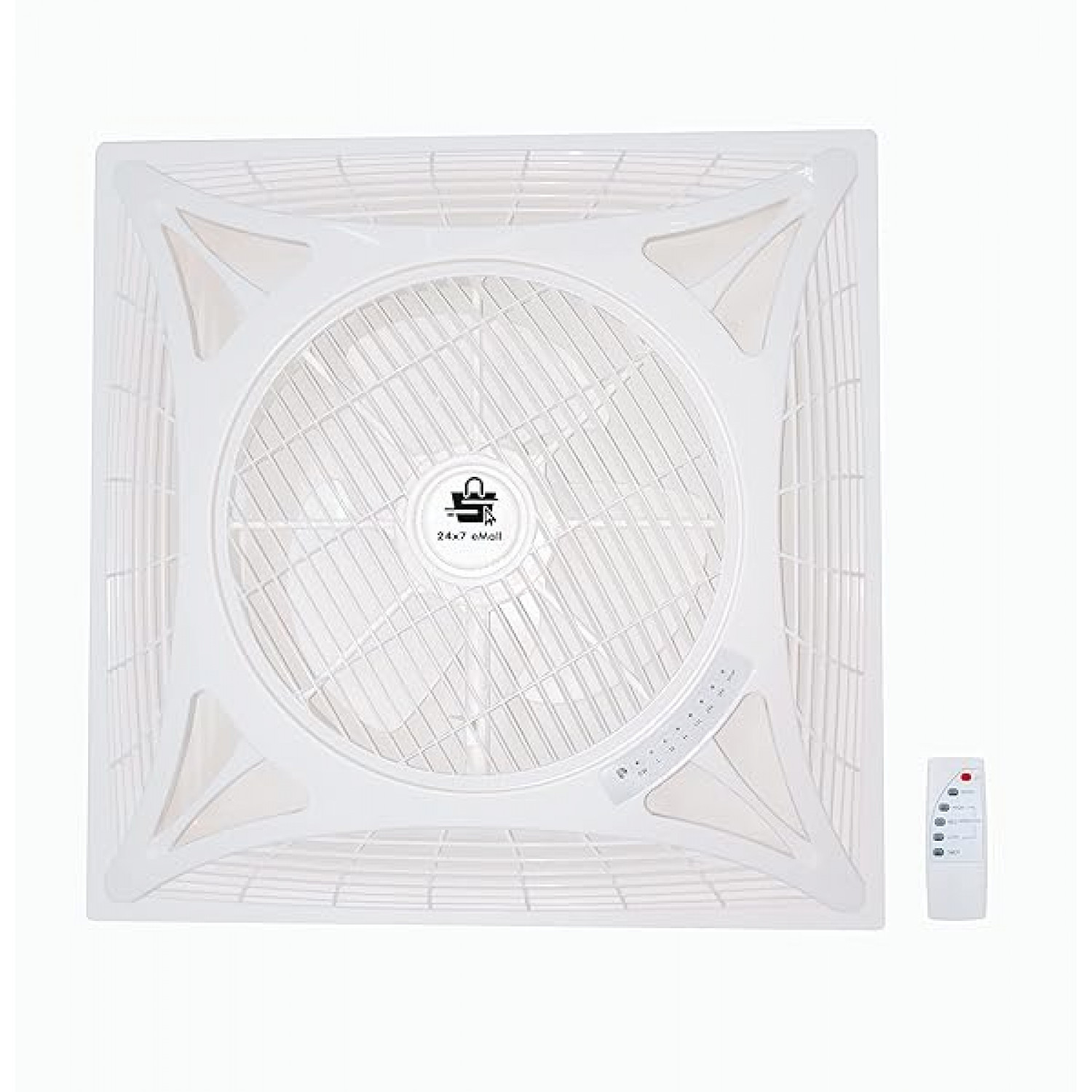 24x7-eMall-Premium-Recessed-False-Ceiling-Cassette-Fan-600-x-600-mm-With-LED-B076QB38C5