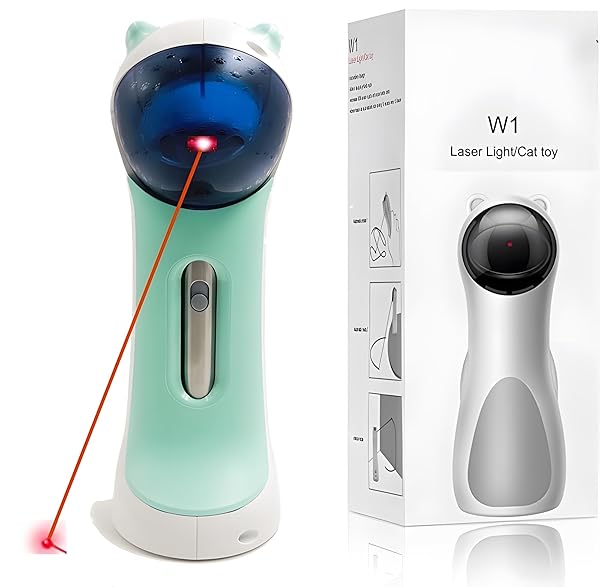 PawLites-Automatic-Cat-Laser-Toy-Interactive-Laser-Cat-Toys-Rotating-Catch-Training-Placing-High-5-Random-Pattern-Au-B0CFFPK9SL